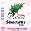 Seattle Seahawks Grinch Merry Christmas Fans NFL