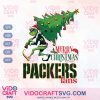 Green Bay Packers Grinch Merry Christmas Fans NFL