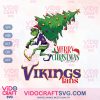 Minnesota Vikings Grinch Merry Christmas Fans NFL