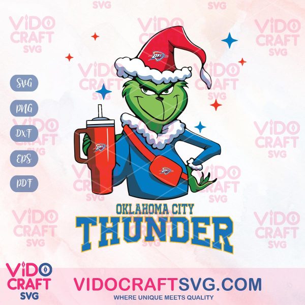 Oklahoma City Thunder Fans And Grinch Christmas