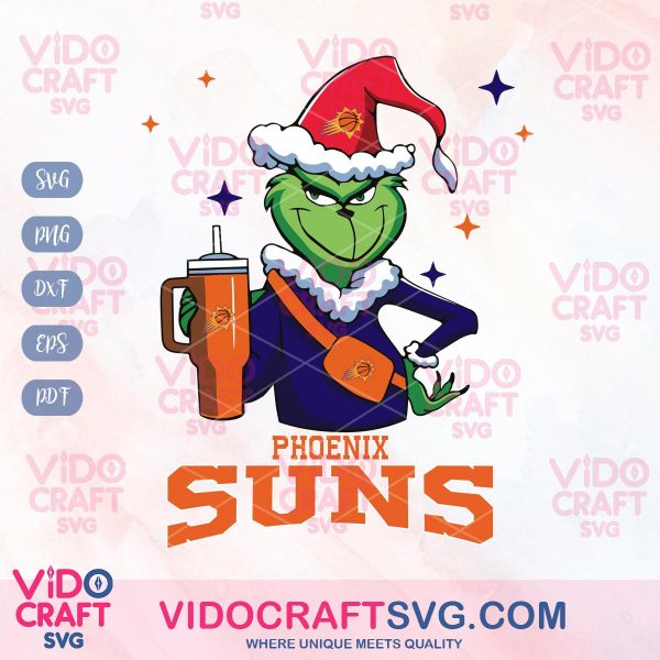 Phoenix Suns Fans And Grinch Christmas